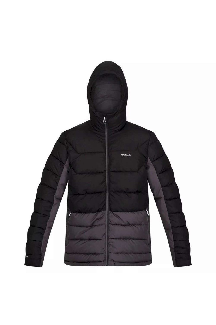 Coats, Jackets & Blazers * | Regatta Nevado Vi Padded Jacket Black/Dark Grey