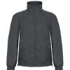 Coats, Jackets & Blazers * | B&C B&C Mens Id.601 Hooded Showerproof Windbreaker Jacket ( ) Dark Grey