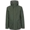 Coats, Jackets & Blazers * | Trespass Mens Vauxelly Waterproof Jacket Olive