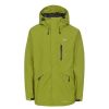 Coats, Jackets & Blazers * | Trespass Mens Corvo Hooded Full Zip Waterproof Jacket/Coat ( ) Cedar Green