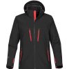 Coats, Jackets & Blazers * | Stormtech Mens Patrol Technical Softshell Jacket ( ) Black/ Red