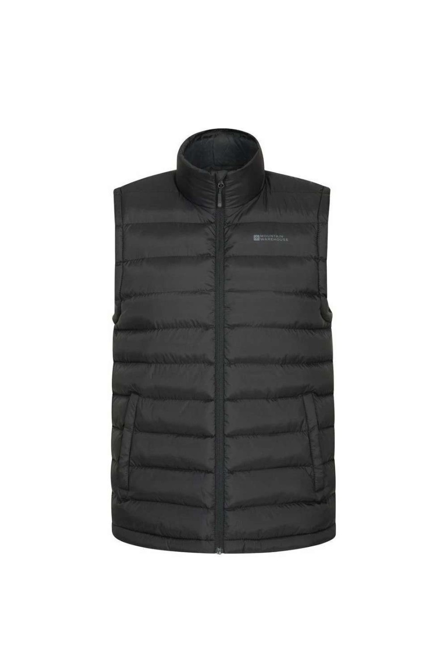 Coats, Jackets & Blazers * | Mountain Warehouse Seasons Padded Vest Black