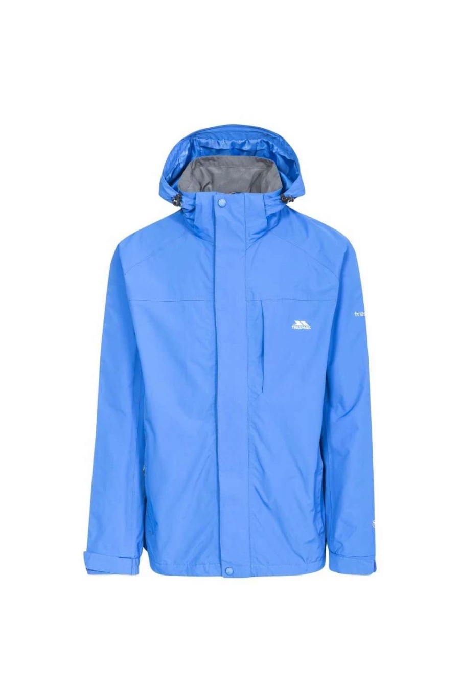 Coats, Jackets & Blazers * | Trespass Mens Edwards Ii Waterproof Jacket ( ) Blue