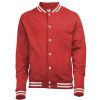 Coats, Jackets & Blazers * | Awdis Mens College Jacket ( ) Fire Red