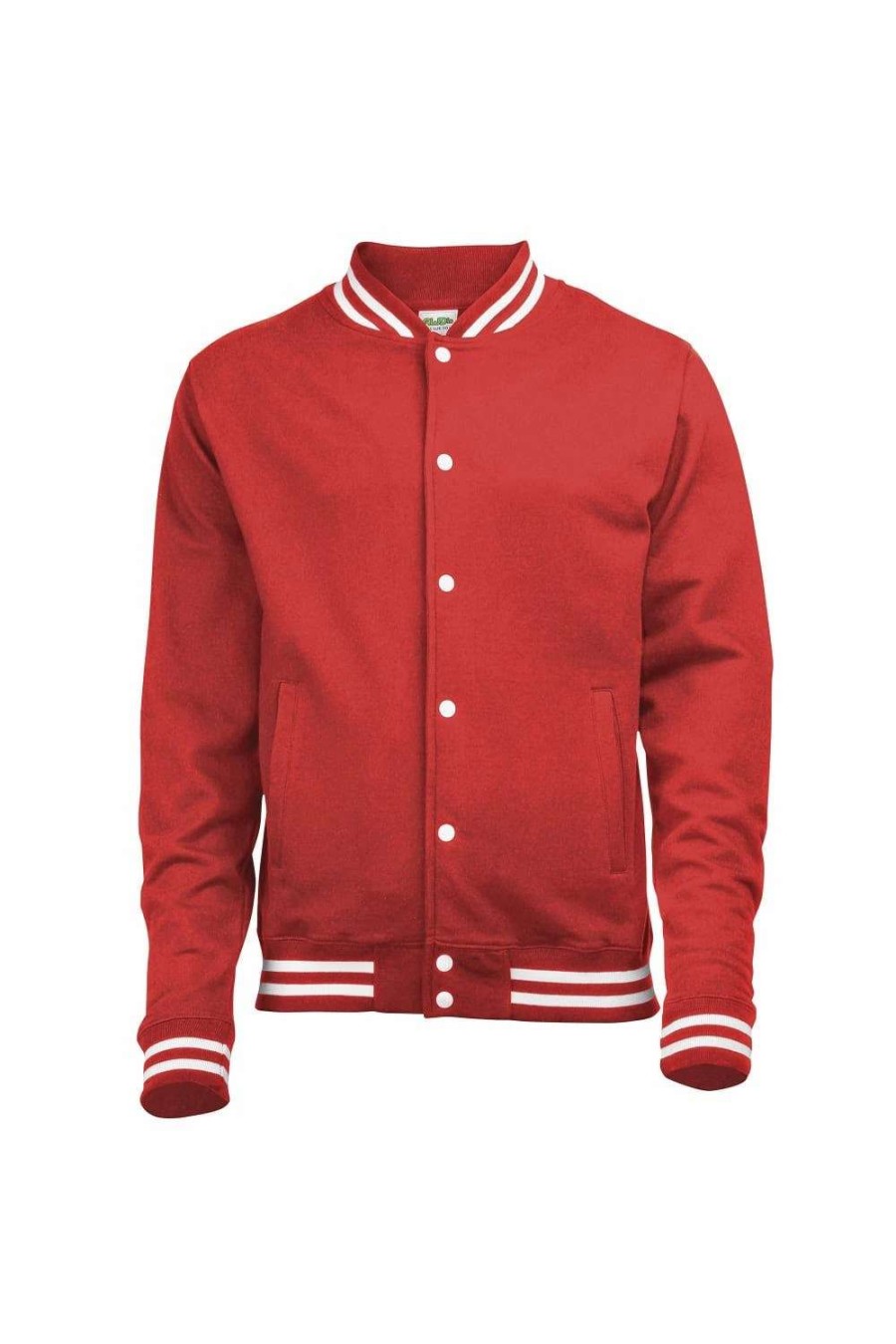 Coats, Jackets & Blazers * | Awdis Mens College Jacket ( ) Fire Red