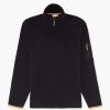 Coats, Jackets & Blazers * | Onia Polar Fleece Quarter Zip Black