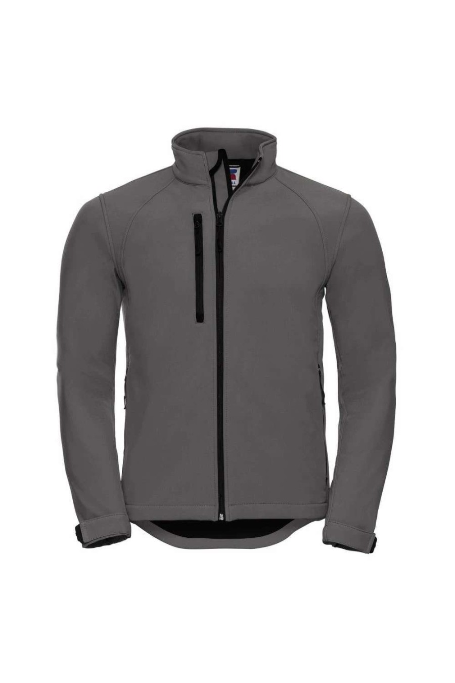 Coats, Jackets & Blazers * | Russell Jerzees Colors Mens Water Resistant & Windproof Softshell Jacket ( ) Titanium