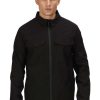 Coats, Jackets & Blazers * | Regatta Mens Walken Waterproof Jacket Black