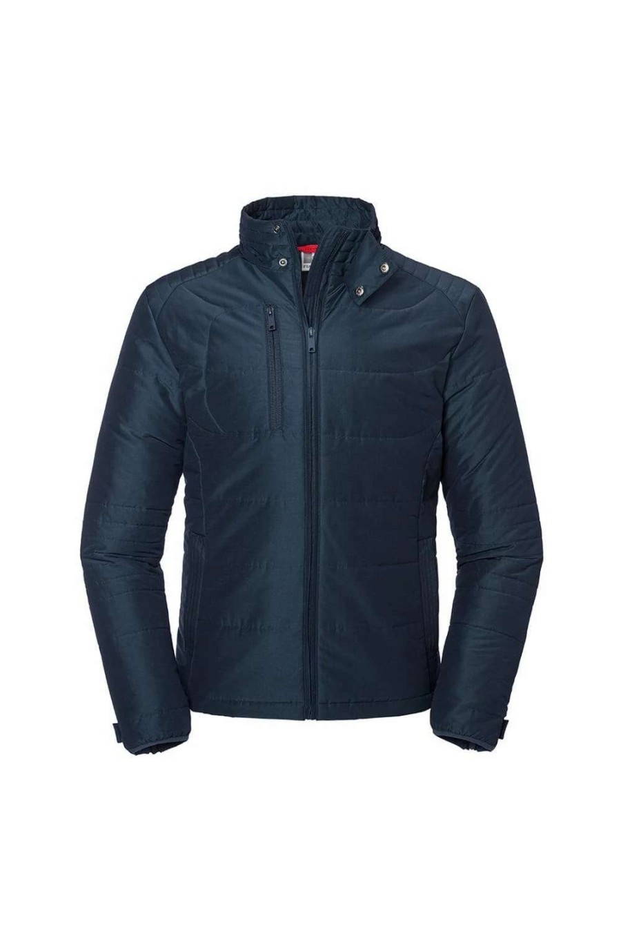 Coats, Jackets & Blazers * | Russell Mens Cross Padded Jacket ( ) French Navy