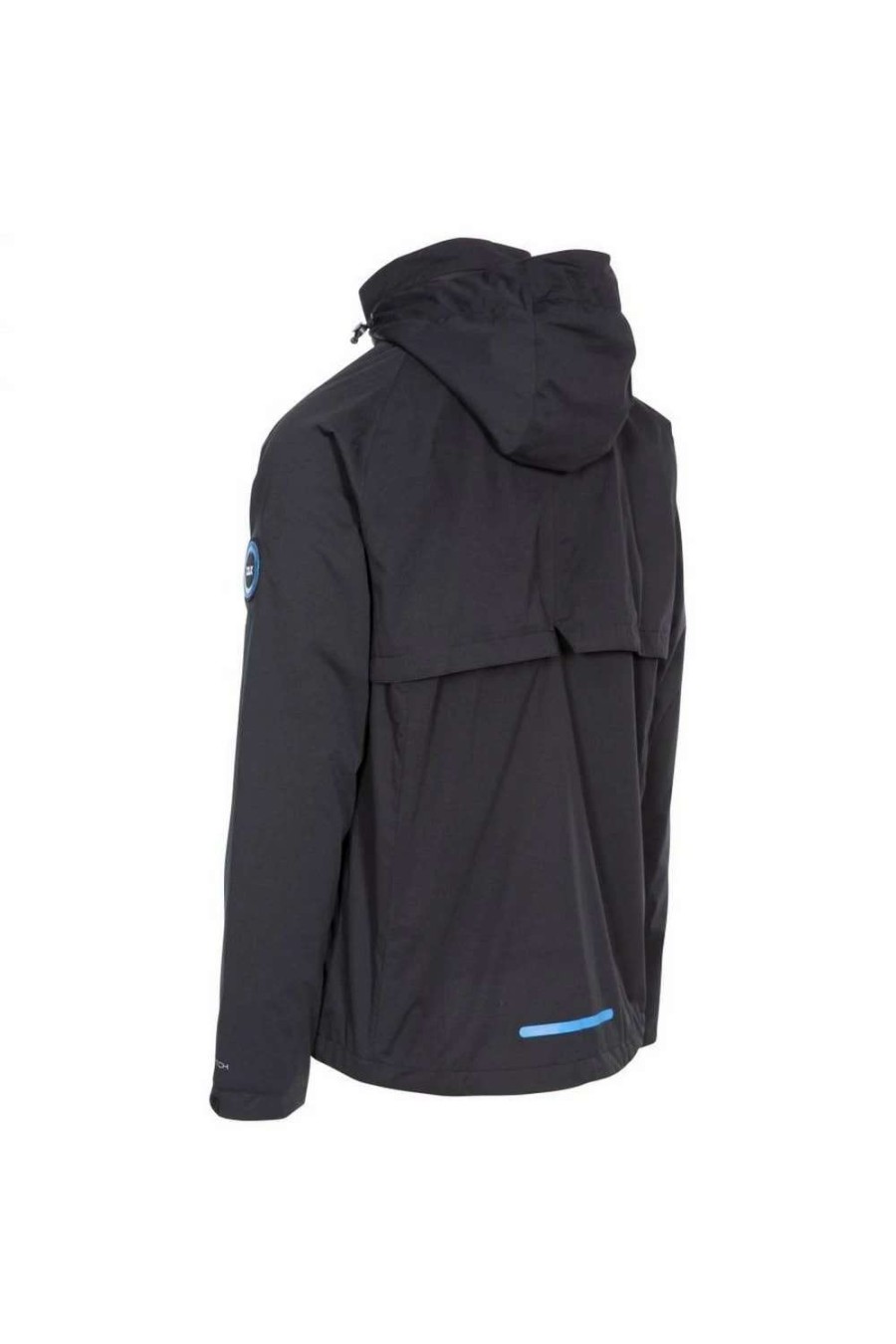 Coats, Jackets & Blazers * | Trespass Mens Kyle Dlx Waterproof Jacket ( ) Black