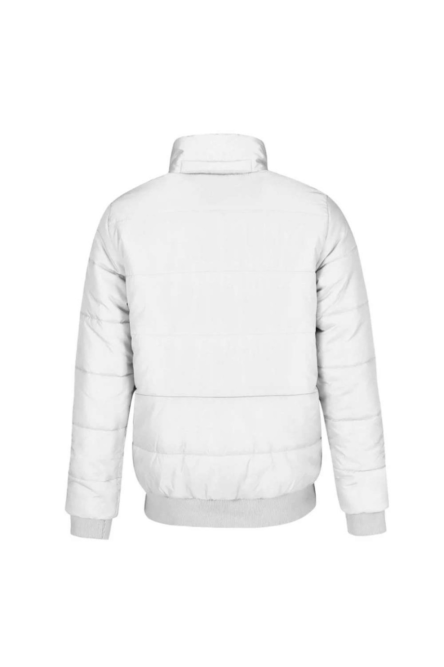 Coats, Jackets & Blazers * | B&C B&C Mens Superhood Padded Bomber Jacket ( ) White/ Warm Gray