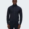 Coats, Jackets & Blazers * | Regatta Mens Ivano Textured Full Zip Fleece Jacket Navy