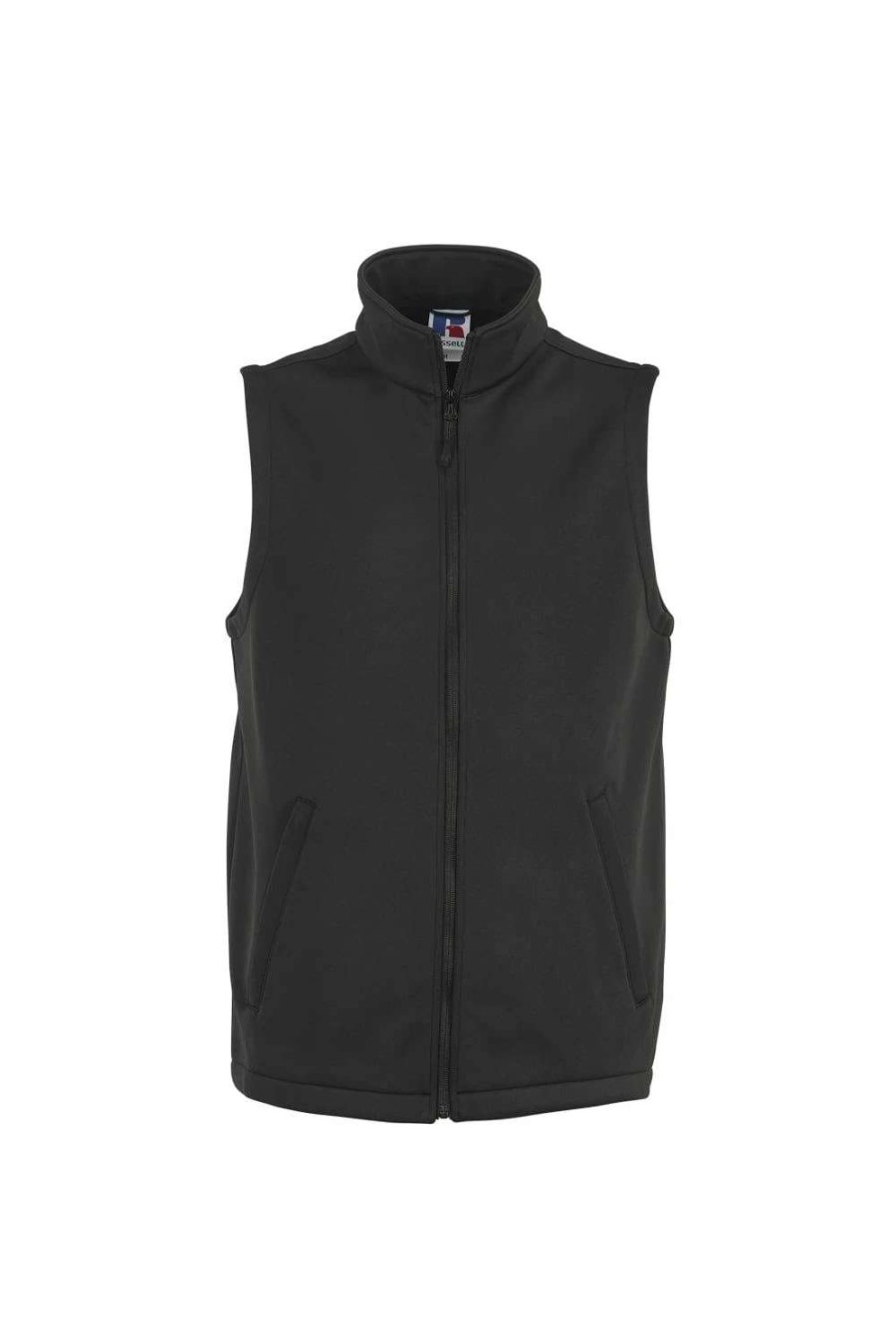 Coats, Jackets & Blazers * | Russell Mens Smart Softshell Gilet Jacket ( ) Black