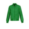 Coats, Jackets & Blazers * | B&C B&C Mens Trooper Lightweight Hooded Bomber Jacket ( ) Real Green/ Neon Orange