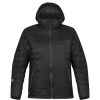 Coats, Jackets & Blazers * | Stormtech Mens Ice Thermal Jacket Black/Dolphin