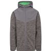 Coats, Jackets & Blazers * | Trespass Mens Hendricks Waterproof Softshell Jacket ( ) Dark Grey Marl/Clover