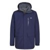 Coats, Jackets & Blazers * | Trespass Mens Edgewater Ii 3 In 1 Waterproof Jacket ( ) Navy