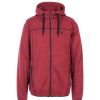 Coats, Jackets & Blazers * | Trespass Mens Odeno Fleece Jacket ( ) Merlot Marl