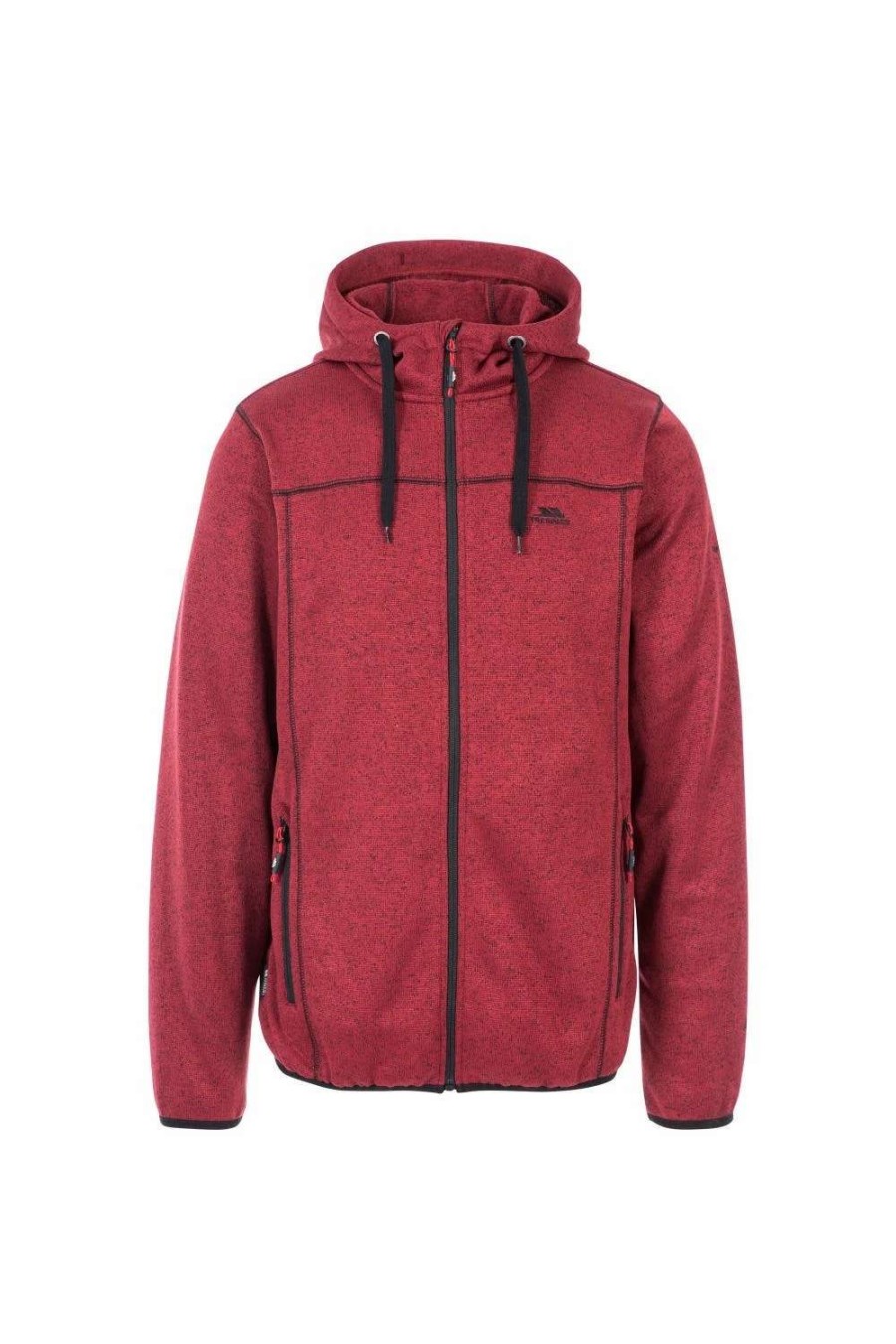 Coats, Jackets & Blazers * | Trespass Mens Odeno Fleece Jacket ( ) Merlot Marl