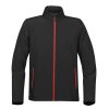 Coats, Jackets & Blazers * | Stormtech Mens Orbiter Softshell ( ) Black/Red