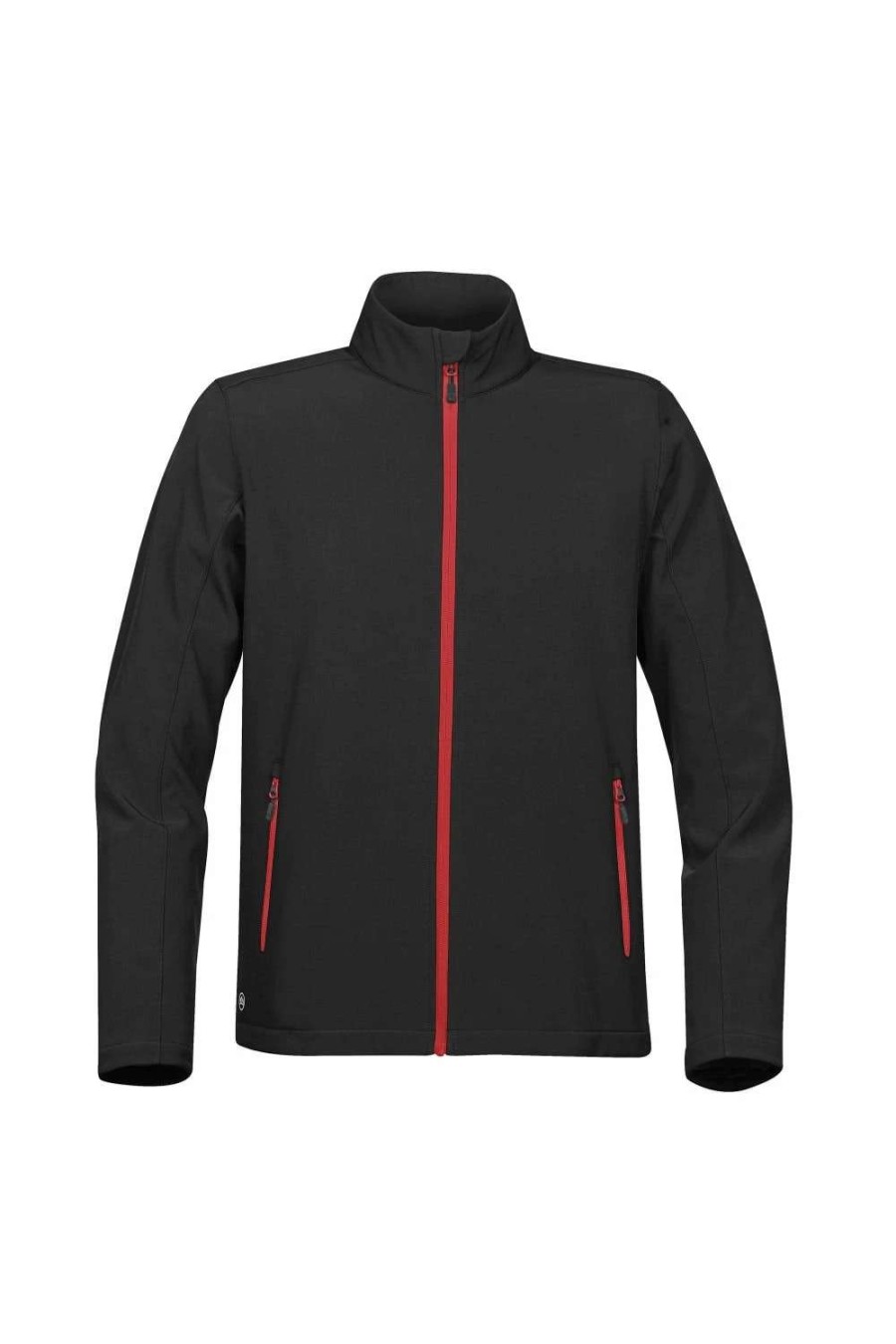 Coats, Jackets & Blazers * | Stormtech Mens Orbiter Softshell ( ) Black/Red