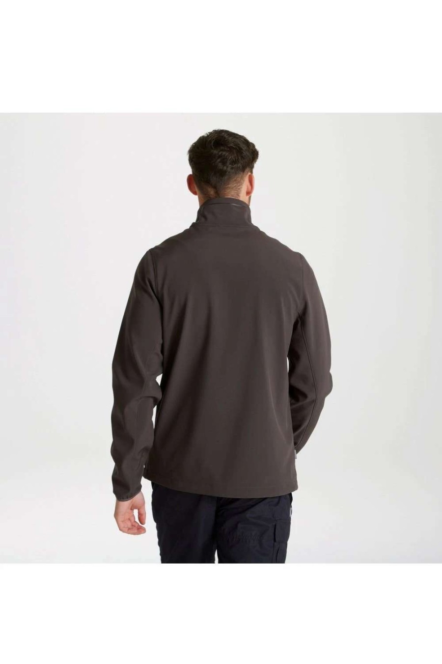 Coats, Jackets & Blazers * | Craghoppers Mens Expert Basecamp Soft Shell Jacket ( ) Carbon Grey