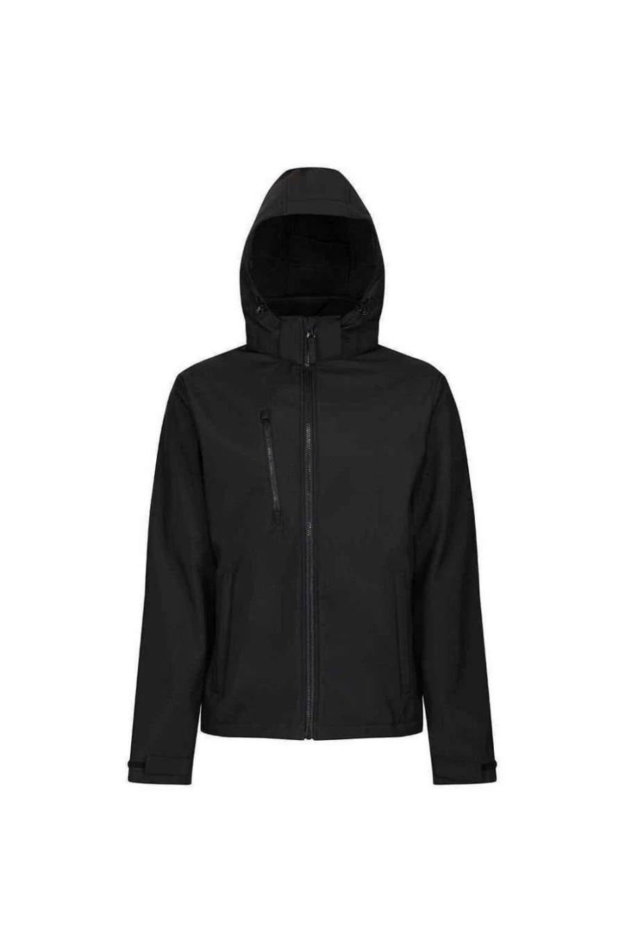 Coats, Jackets & Blazers * | Regatta Mens Venturer Three Layer Soft Shell Jacket Black