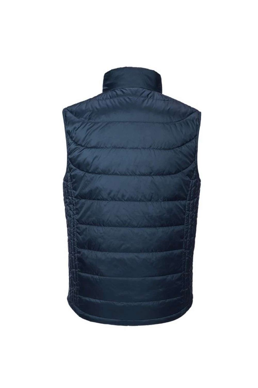 Coats, Jackets & Blazers * | Russell Mens Nano Padded Bodywarmer ( ) French Navy