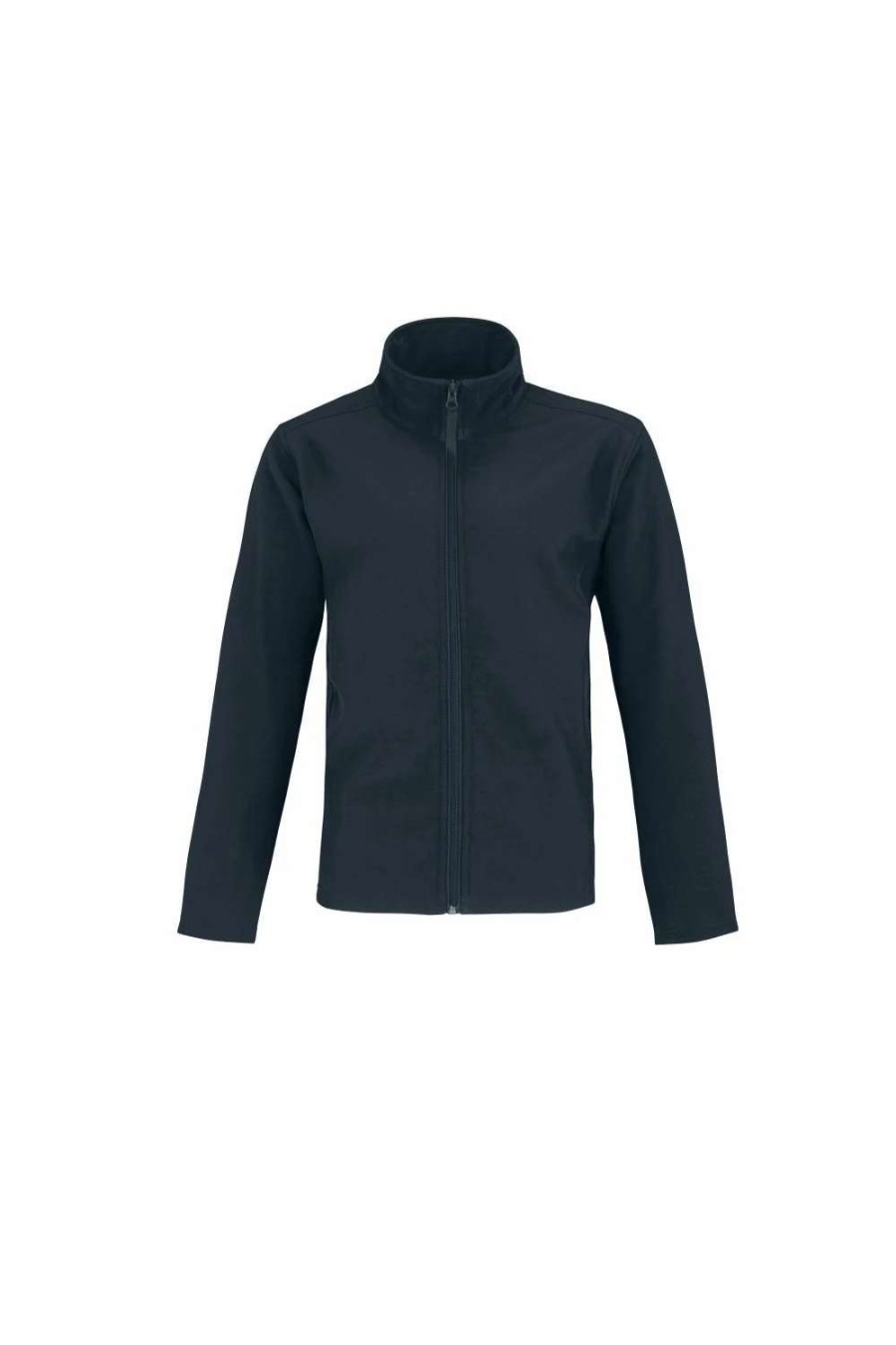 Coats, Jackets & Blazers * | B&C B&C Mens Two Layer Water Repellent Softshell Jacket ( ) Navy/Neon Green