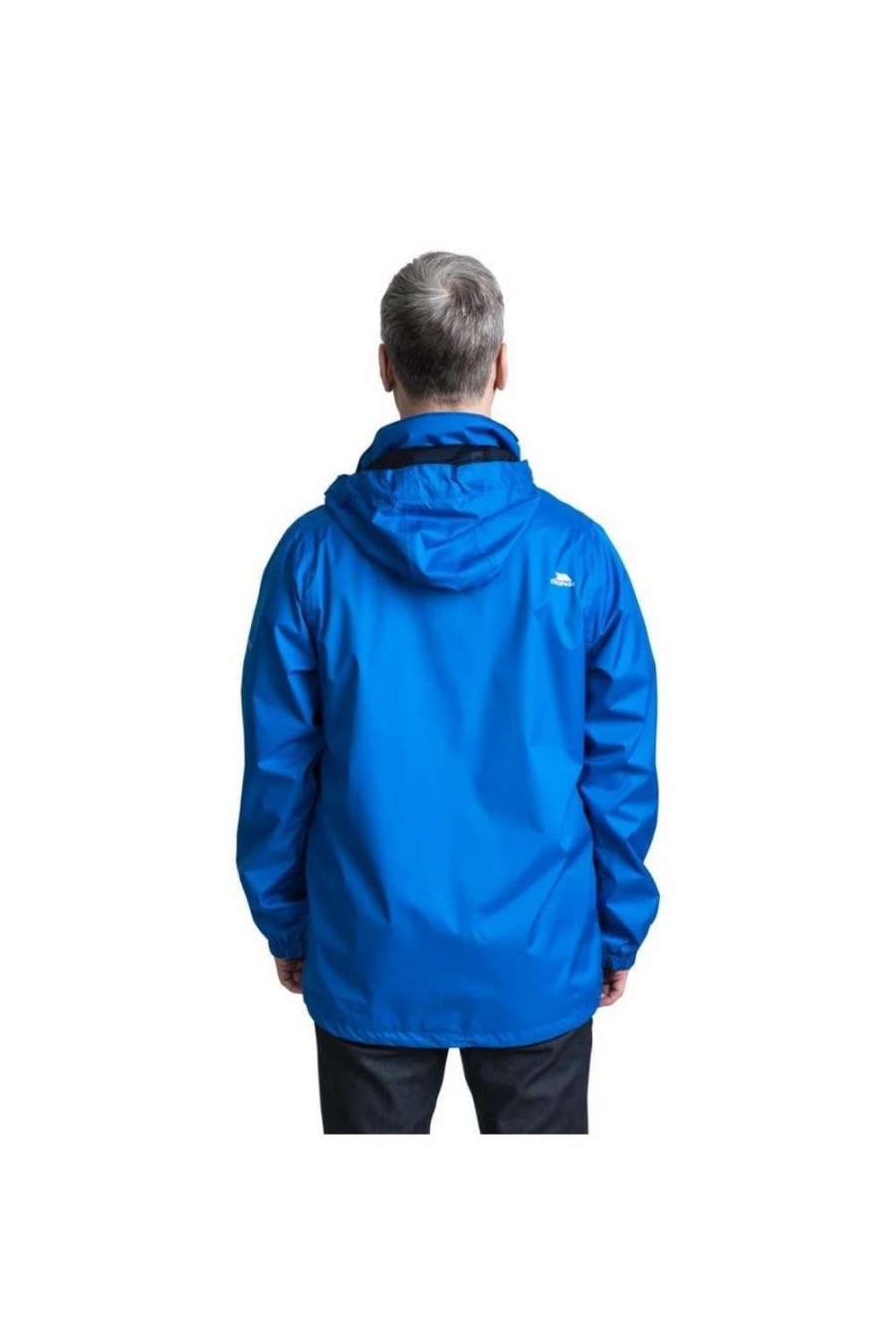 Coats, Jackets & Blazers * | Trespass Mens Fraser Ii Waterproof Jacket Blue