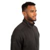 Coats, Jackets & Blazers * | Trespass Mens Rundel Marl Fleece Jacket Dark Grey