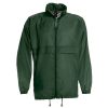 Coats, Jackets & Blazers * | B&C B&C Sirocco Mens Lightweight Jacket / Mens Outer Jackets ( ) Bottle Green