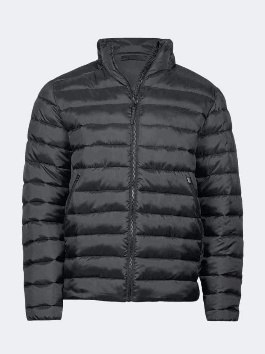 Coats, Jackets & Blazers * | Tee Jays Mens Lite Padded Jacket Black