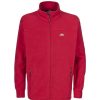 Coats, Jackets & Blazers * | Trespass Mens Bernal Full Zip Fleece Jacket Red