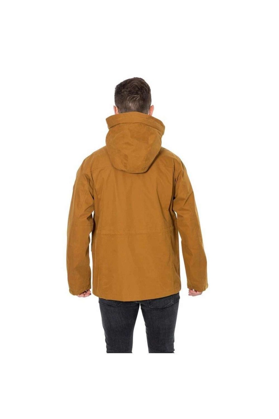 Coats, Jackets & Blazers * | Trespass Mens Destroyer Waterproof Jacket ( ) Golden Brown