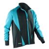 Coats, Jackets & Blazers * | Spiro Mens Freedom Softshell Sports/Training Jacket ( ) Aqua/ Black