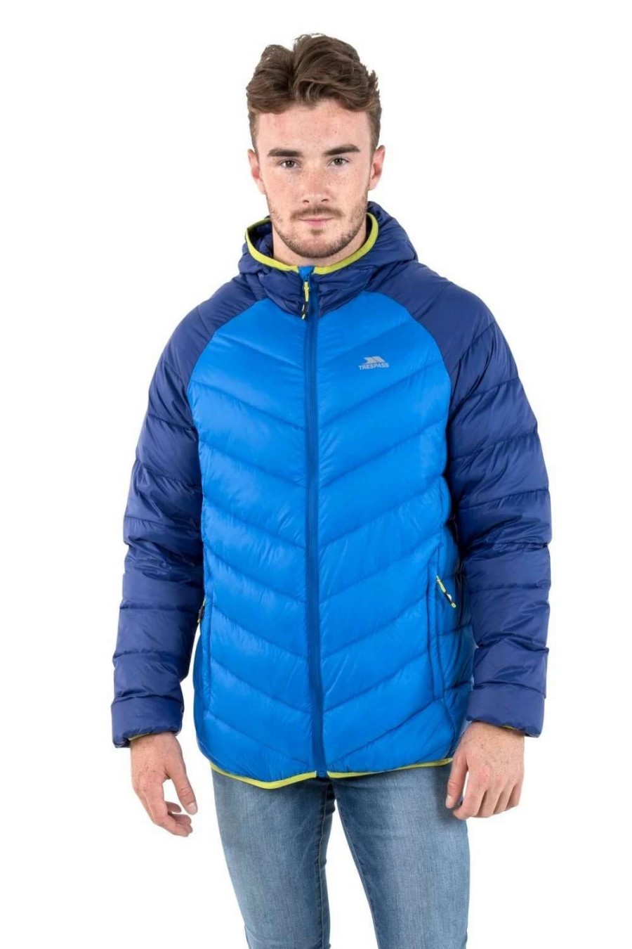 Coats, Jackets & Blazers * | Trespass Mens Rusler Down Jacket ( ) Blue