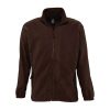 Coats, Jackets & Blazers * | Sols Mens North Full Zip Outdoor Fleece Jacket ( ) Dark Chocolate