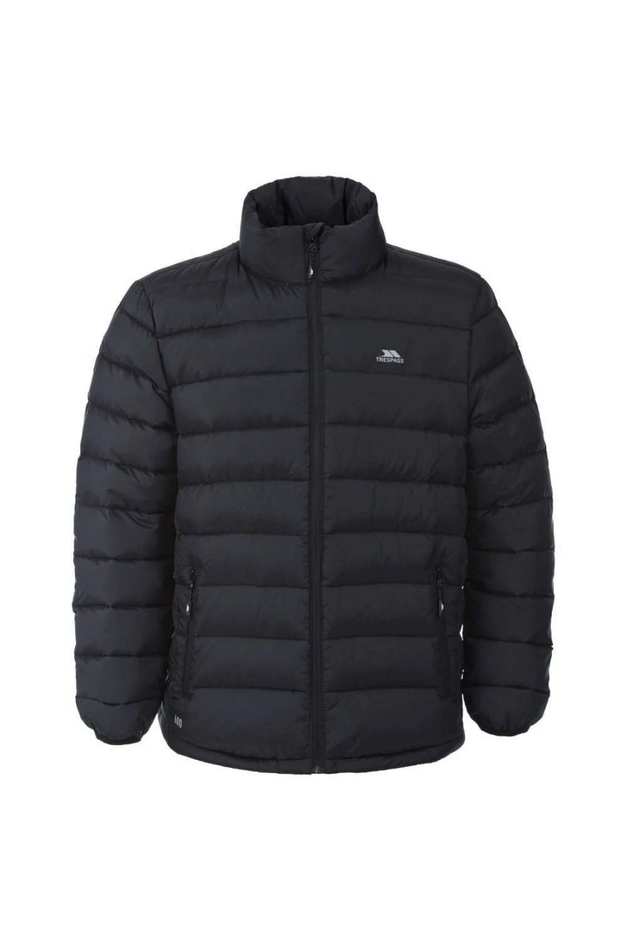 Coats, Jackets & Blazers * | Trespass Mens Retreat Full Zip Up Down Jacket ( ) Black