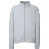 Coats, Jackets & Blazers * | Fruit Of The Loom Of The Loom Mens Sweatshirt Jacket Heather Grey