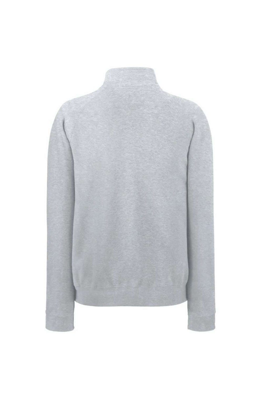 Coats, Jackets & Blazers * | Fruit Of The Loom Of The Loom Mens Sweatshirt Jacket Heather Grey