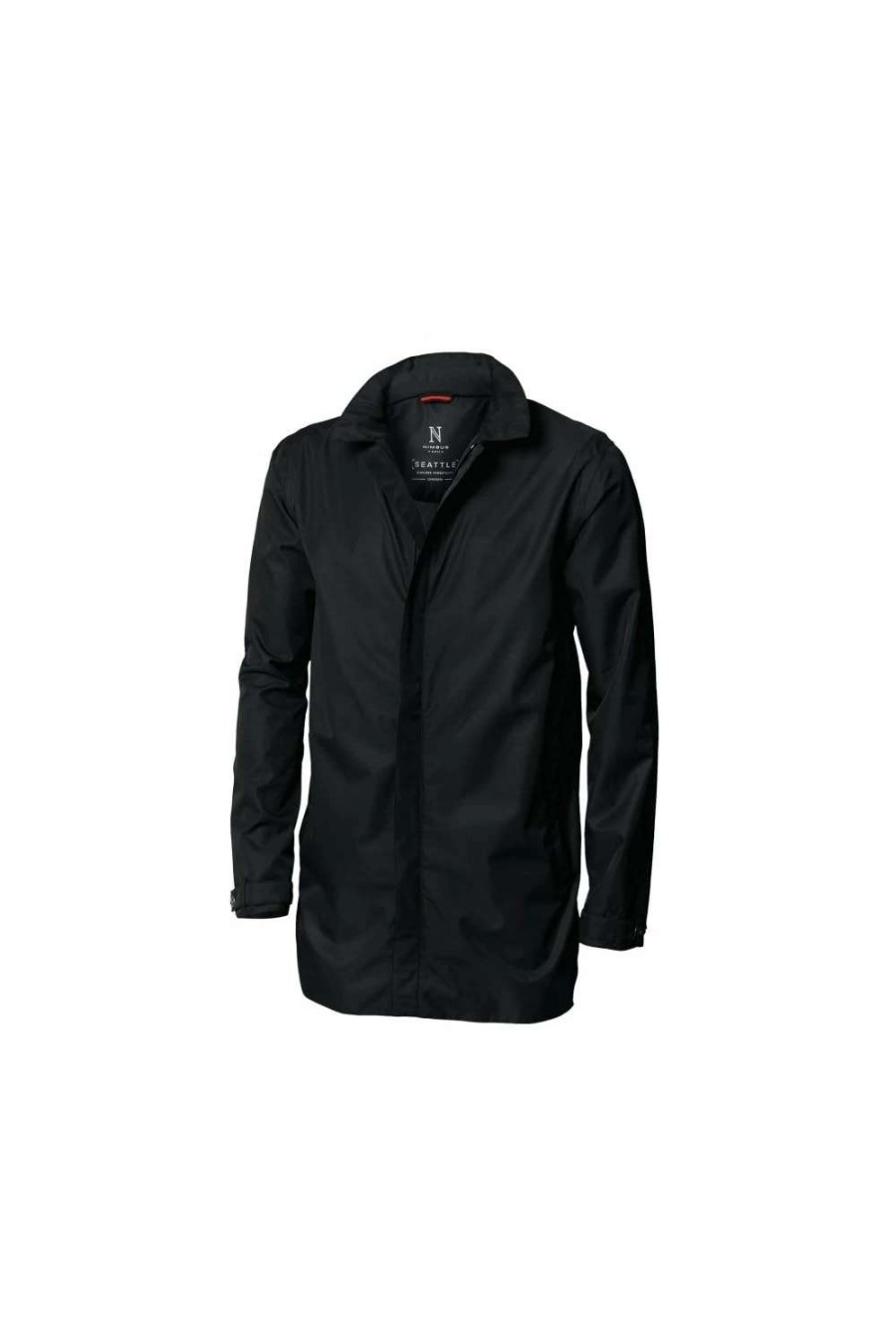 Coats, Jackets & Blazers * | Nimbus Mens Seattle Waterproof Business Coat ( ) Black