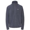 Coats, Jackets & Blazers * | Trespass Mens Instigate Full Zip Fleece Jacket ( ) Navy Melange