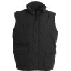 Coats, Jackets & Blazers * | B&C B&C Mens Explorer Full Zip Water Repellent Bodywarmer/Gilet ( ) Black