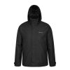 Coats, Jackets & Blazers * | Mountain Warehouse Fell 3 In 1 Water Resistant Jacket Black