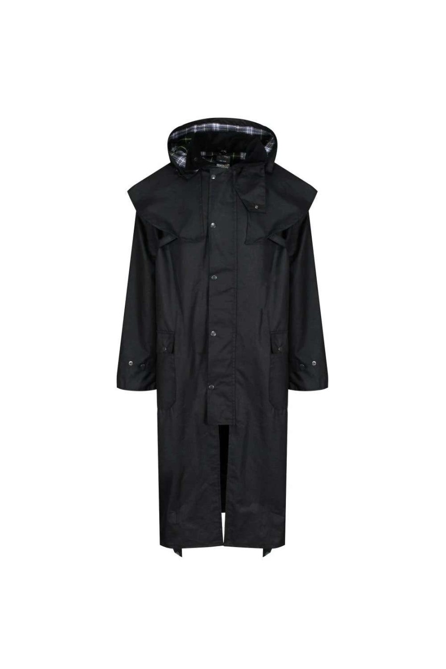 Coats, Jackets & Blazers * | Regatta Mens Cranbrook Waterproof Wax Jacket Black