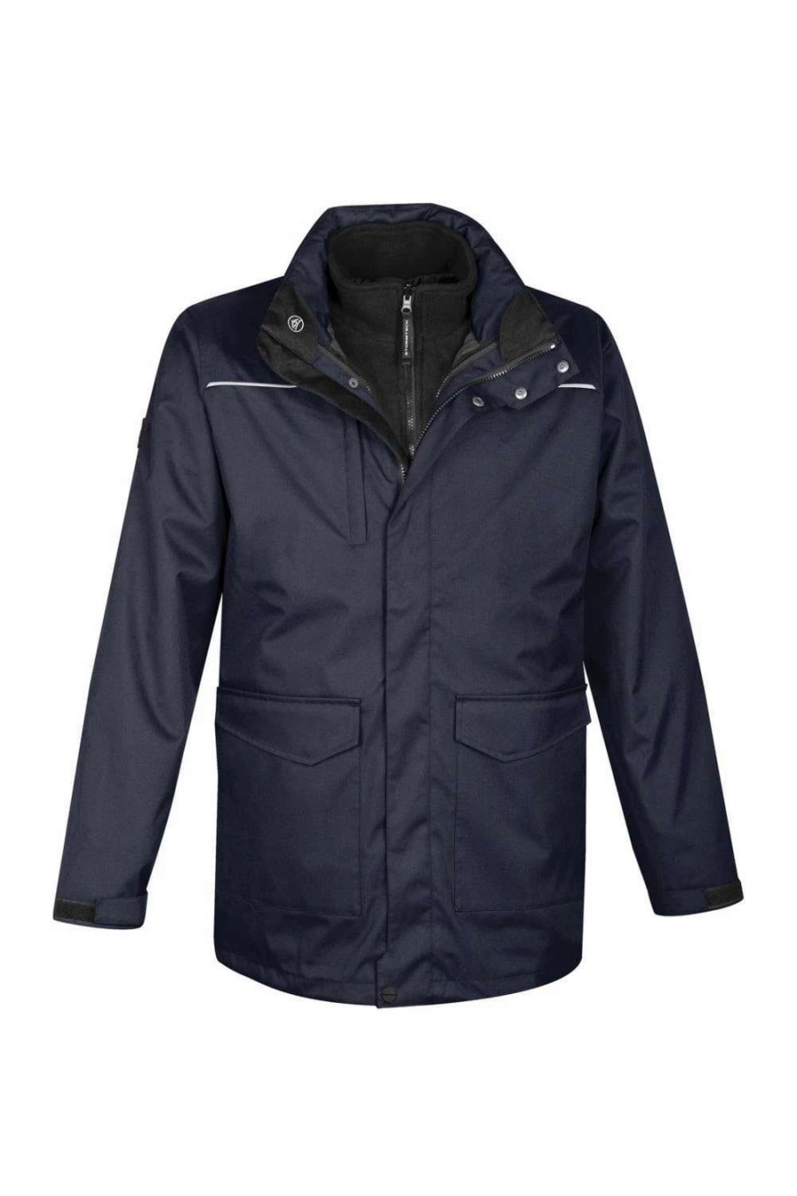 Coats, Jackets & Blazers * | Stormtech Mens Vortex Hd 3-In-1 System Parka ( ) Navy Blue