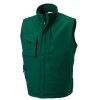 Coats, Jackets & Blazers * | Russell Mens Workwear Gilet Jacket ( ) Bottle Green