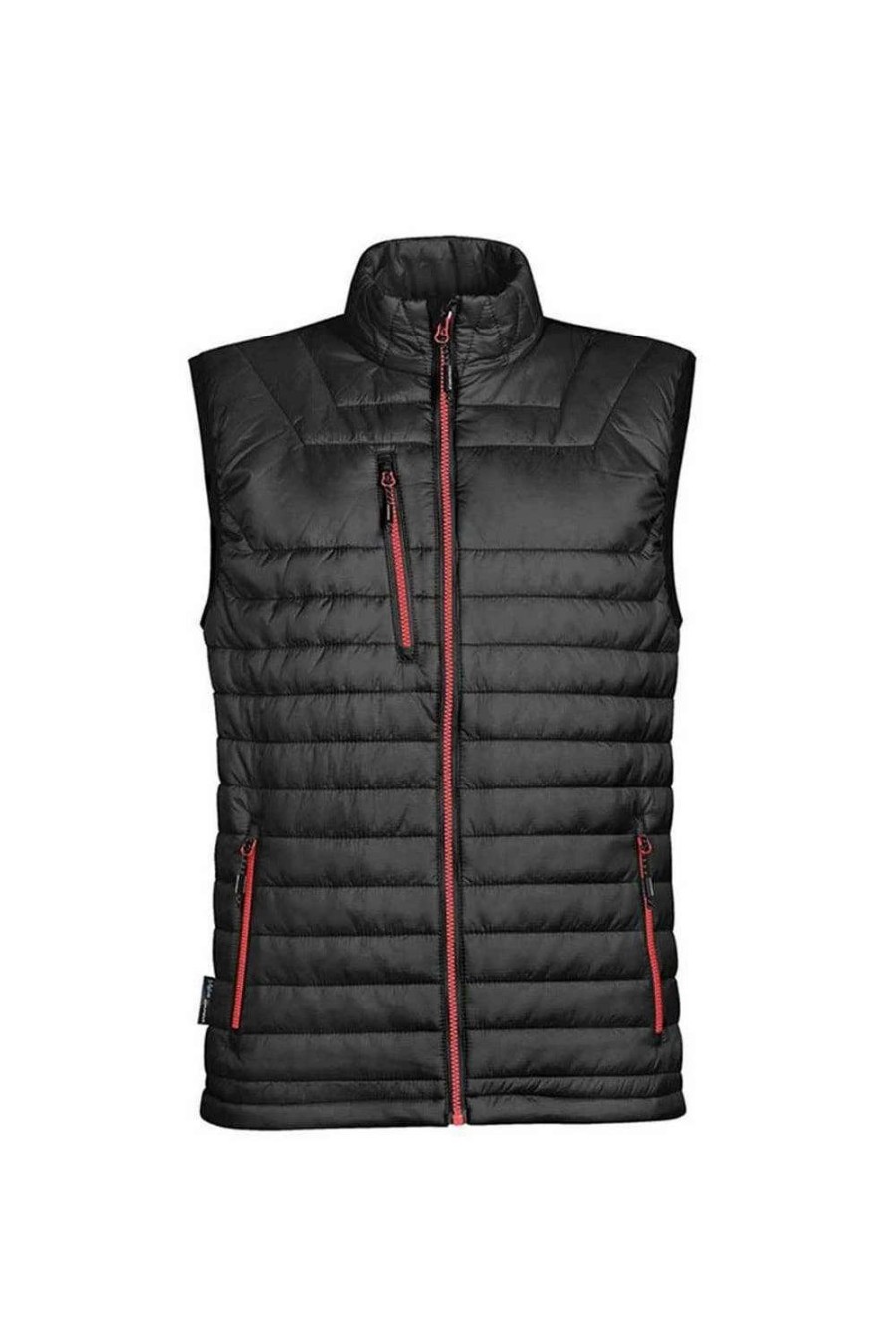 Coats, Jackets & Blazers * | Stormtech Mens Gravity Thermal Body Warmer Black/True Red