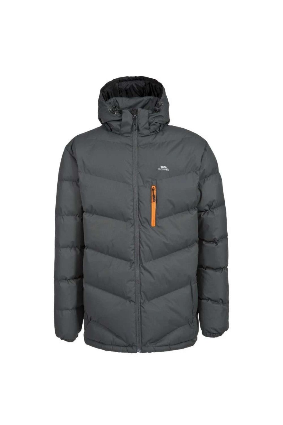 Coats, Jackets & Blazers * | Trespass Mens Blustery Padded Jacket Ash